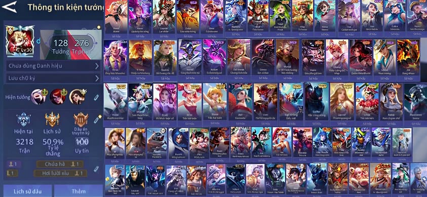 ACC MỖI SỐ LOG CỰC NGON